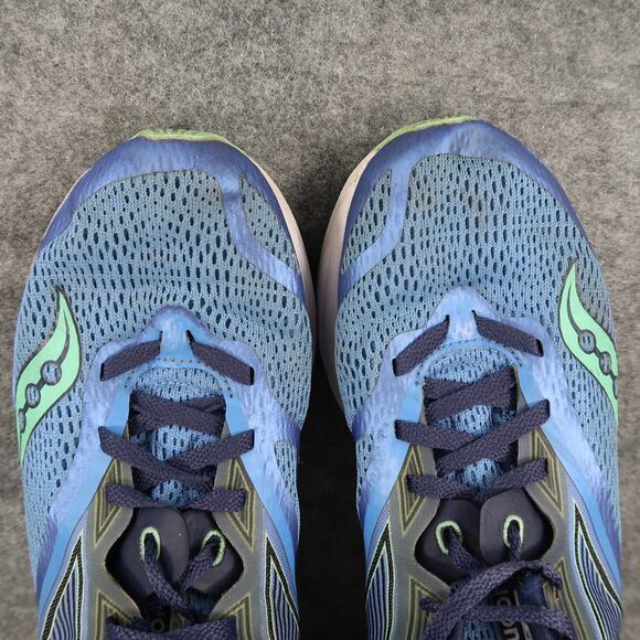 Saucony Shoes Womens 9 Kinvara Road Running Sneakers Athletic Trainer Sport Blue - Picture 10 of 13